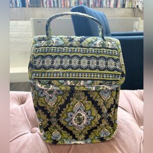 Vera Bradley Blue and Green Patterned Lunch Bag